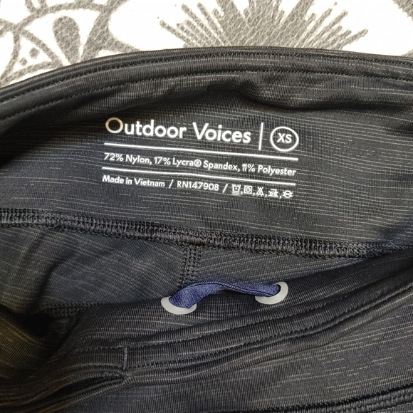 OUTDOOR Voices Leggings Size XS - Picture 3 of 8
